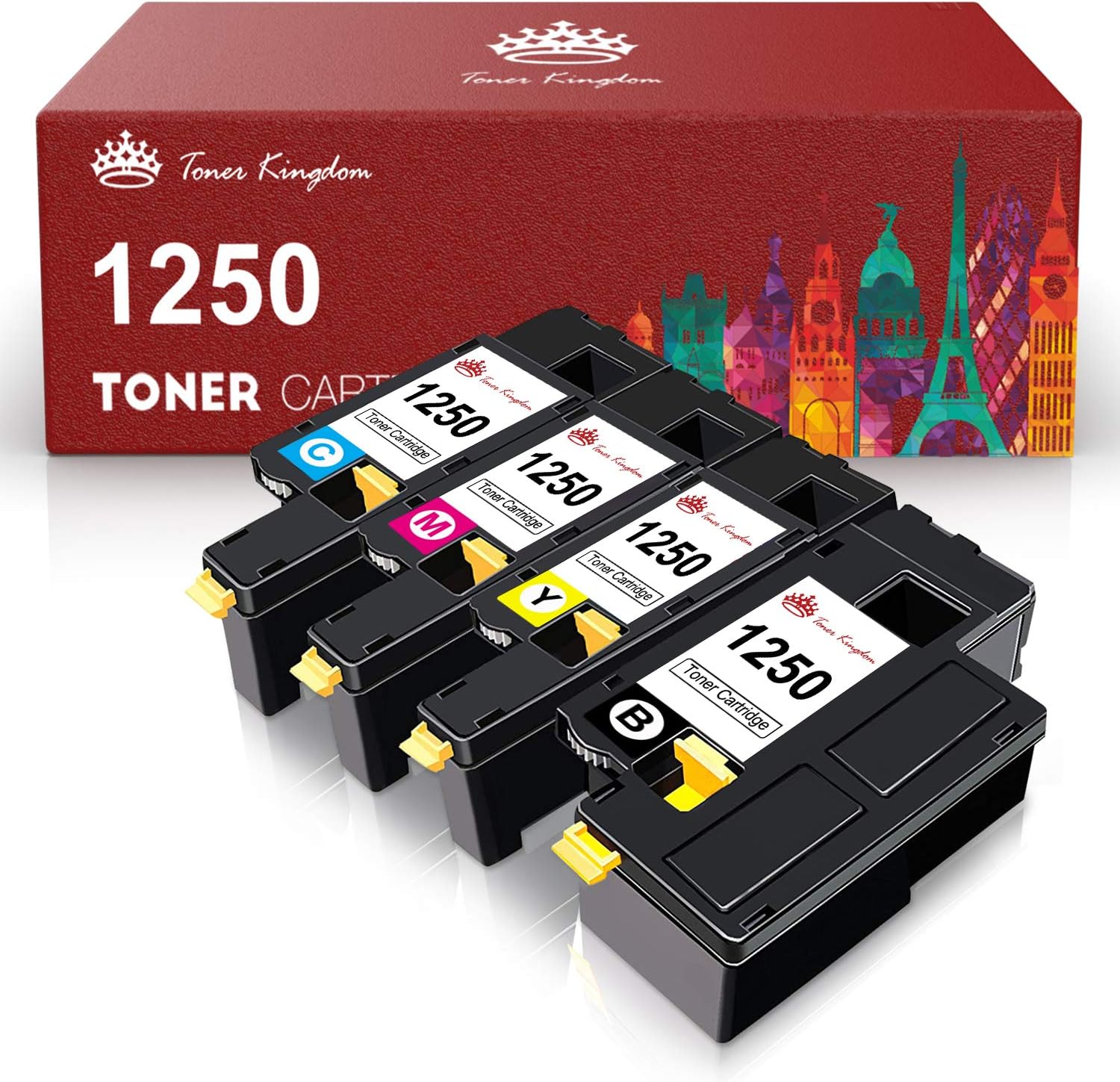compatible set 4x toner for dell 1250 1350 1355 c1760 c1765 dell 1250c 1350cn 1355cn 1355cn 1355cnw c1760nw c1765nf c1765nfw from ABC compatible set 4x toner for dell 1250 1350 1355 c1760 c1765 dell 1250c 1350cn 1355cn 1355cn 1355cnw c1760nw c1765nf c1765nfw from ABC