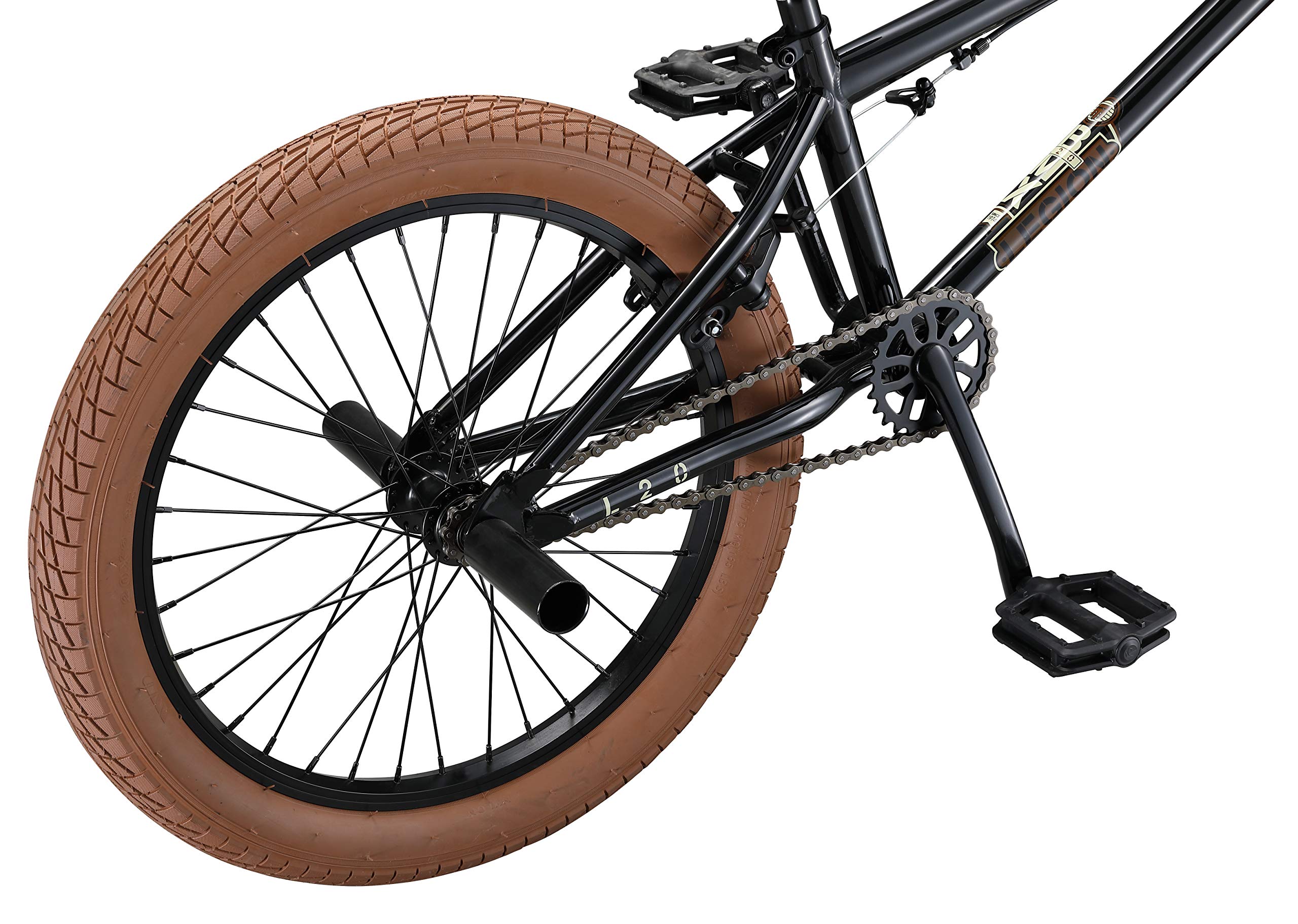 Mongoose Legion L20 20" Freestyle BMX Bike, Black ExerciseN