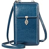 HUANLANG Small Crossbody Phone Bags for Women Leather Cell Phone Purse Wallet | Small, Cell Phone