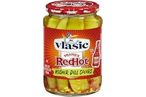 Vlasic Frank's RedHot Original Cayenne Pepper Sauce Flavored Kosher Dill Pickle Spears, 24 oz.