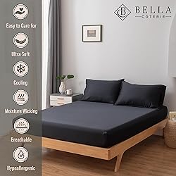 Bella Coterie Luxury Bamboo Cal King Size Fitted