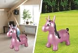 LEXIBOOK Inflatable Jumping Unicorn Pink Indoor Outdoor Balance Motor Skills 3+ view 7