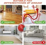 IOKHEIRA Interactive Electric Cat Toy Red Rechargeable Motion Animal Toy view 4
