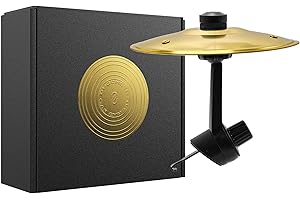 Car Cymbal Air Vent Finger Cymbal (Gold)