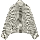 Tearsand Womens Plaid Jacket Bomber Stand Collar Zip Up Coat with Pockets | High Neck, Checkered Patter,Casual Zipper, Long Sleeve Outerwear, Fall Spring Wear