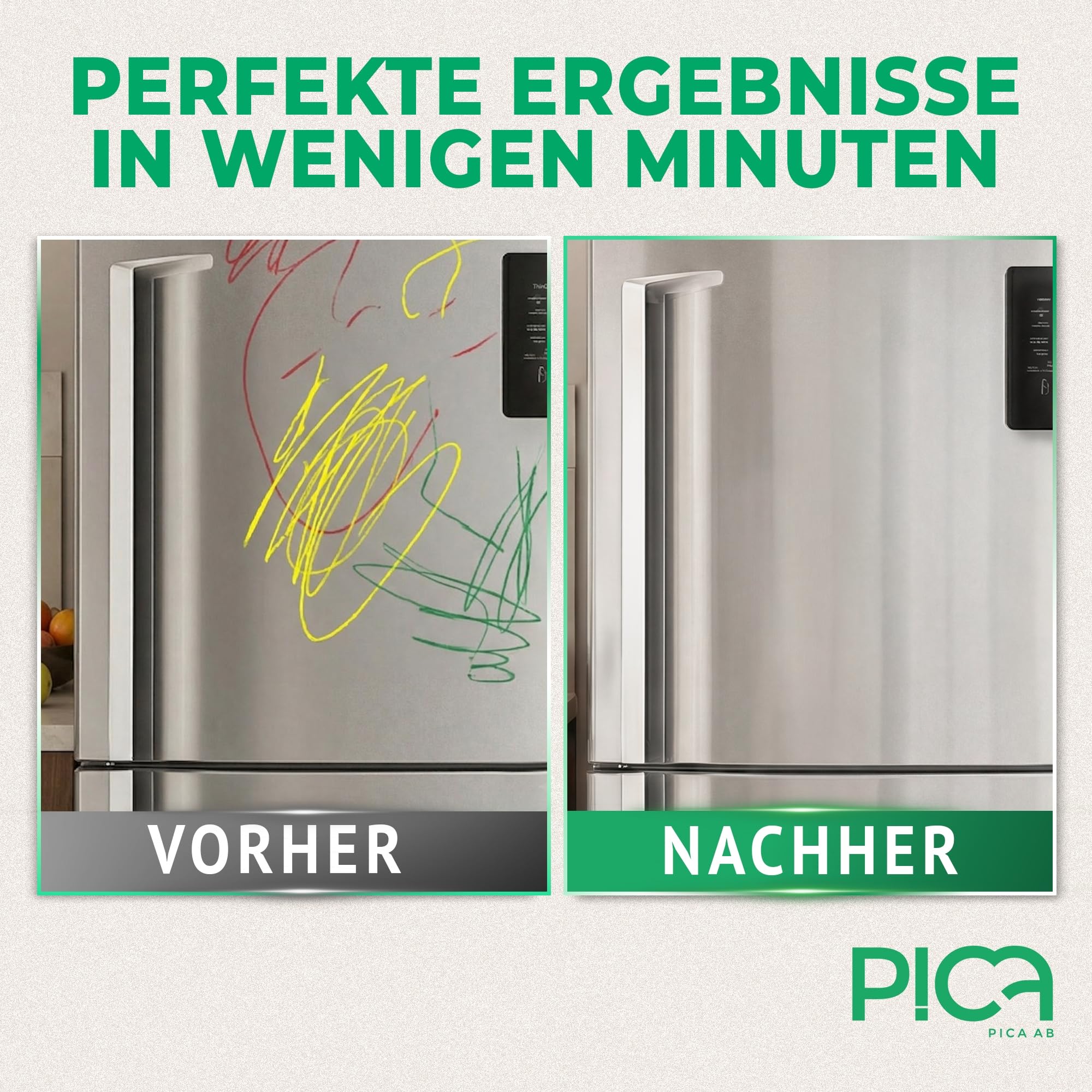 Pica Graffiti Entferner "Easy Off" 500ml - Schneller & unkomplizierter Graffiti Reiniger - Oberflächenschonend und Geruchsarm - Effektiver Permanentmarker Entferner 2