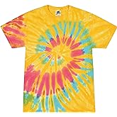 Colortone Short Sleeve Tie Dye T-Shirts for Boys and Girls - Tie Dye T Shirts for Little Kids &amp; Big Kids