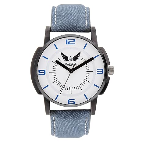 Doran Series Round Dial Leather Strap Analog Sports/Stylish Watch