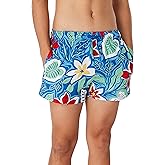 Speedo Mens Swim Trunk Short Length Redondo Printed