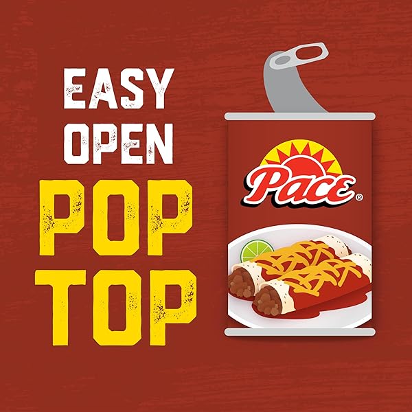 PACE MEDIUM RED ENCHILADA SAUCE, 10.5 OZ CAN