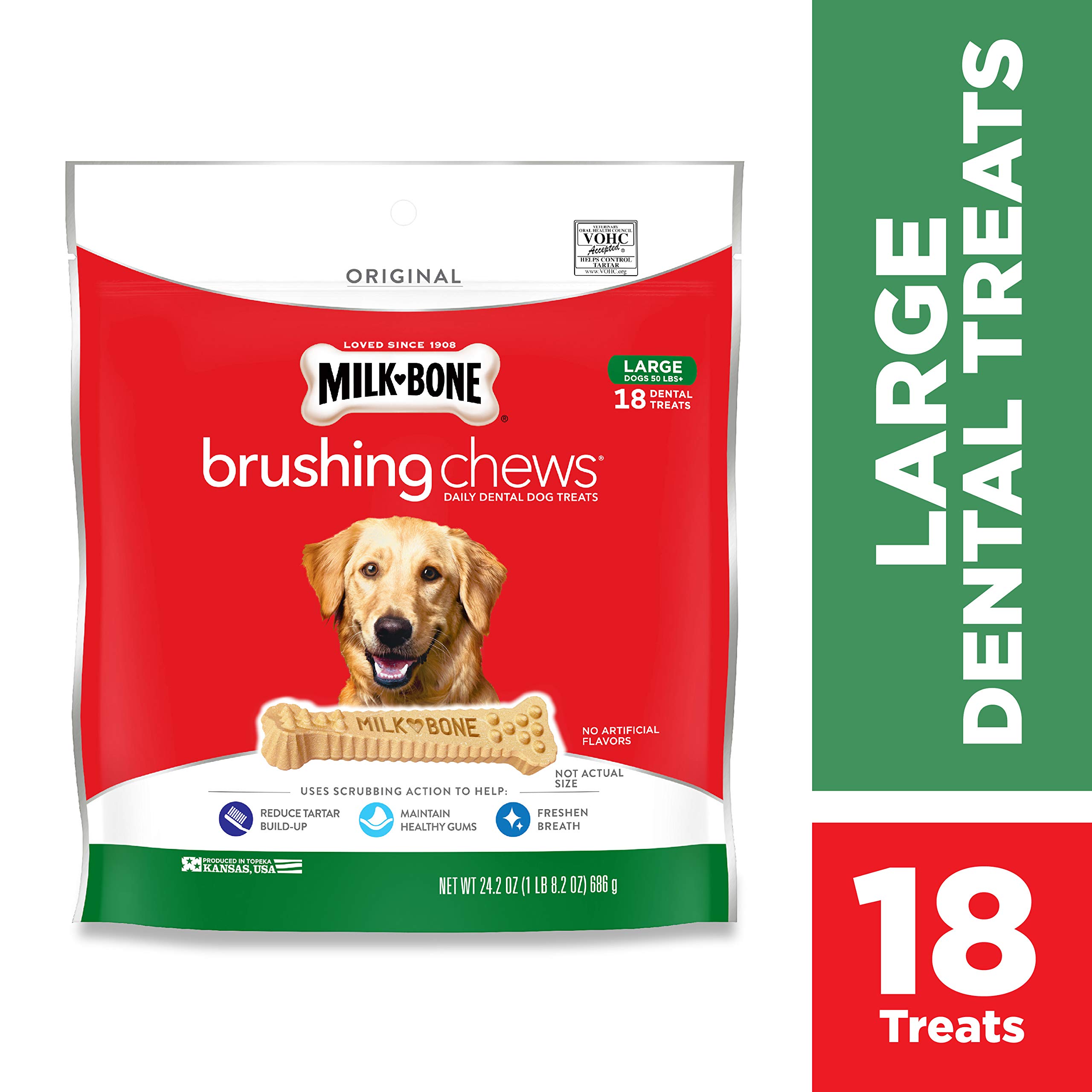 Milk-Bone Brushing Chews Daily Dental Dog Treats