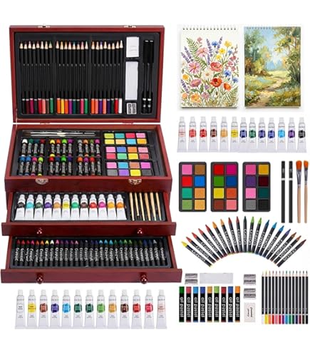 Amazon.com: Royal & Langnickel Sketching Wood Box Set RSET-SKET3000