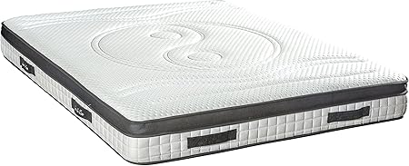 Neo Neorev Ying Yang Memory Foam Mattress White 90 X 190 Cm