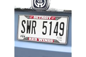 FANMATS NHL Chrome Metal License Plate Frame