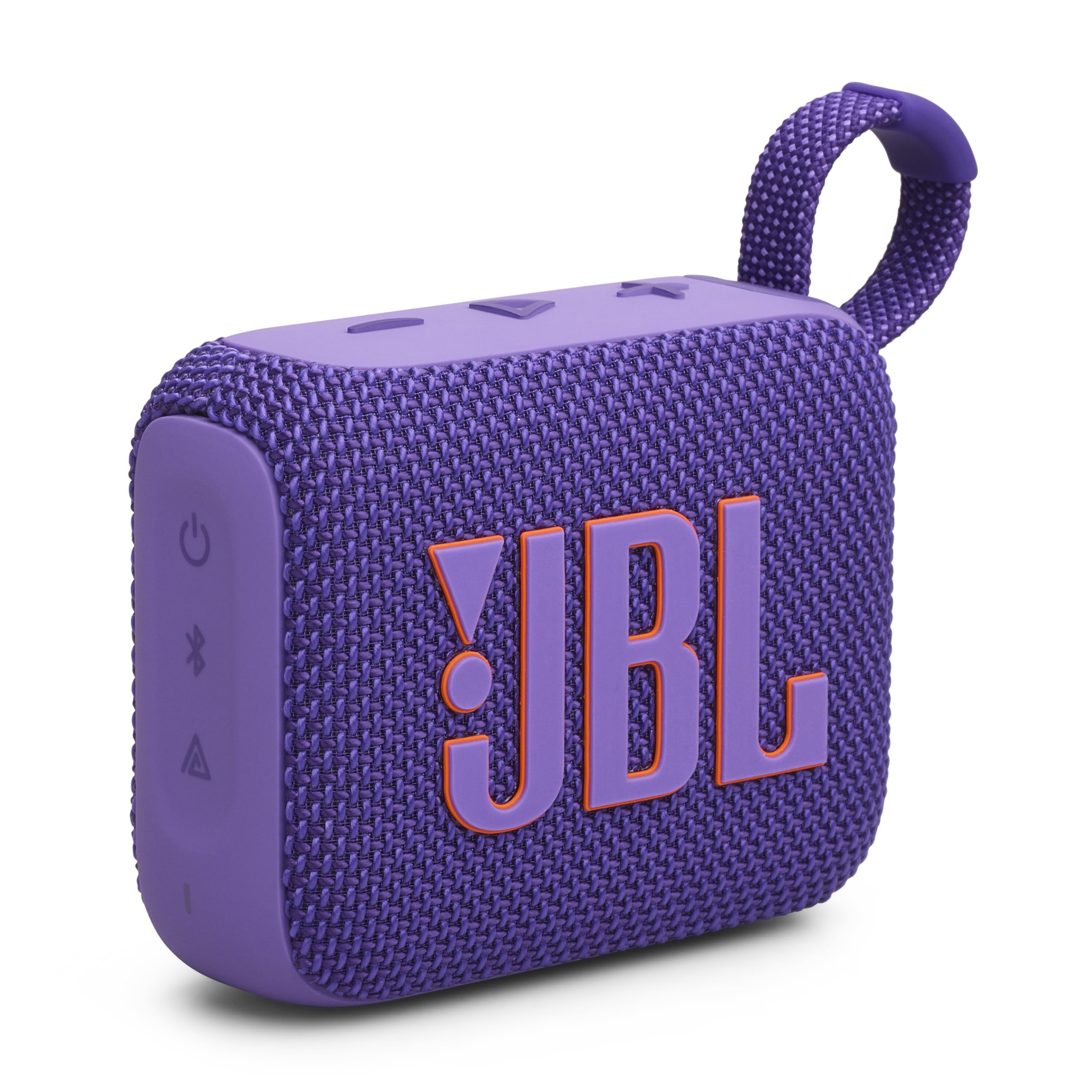 JBL GO 4 Ultra-Portable Bluetooth Speaker with Big JBL Pro Sound and Punchy Bass, PlaytimeBoost, Waterproof Design and 7-Hour Playtime, Purple