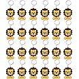 CiciBear 24 Pack Lion Party Decorations for Guests,Jungle Safari Wild Woodland Baby Shower, Kids Birthday Party Favor