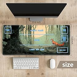 Playmat with Magic Zone for MTG Trading Card