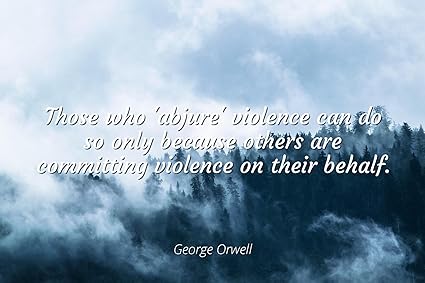 Home Comforts George Orwell Litterature Celebre Citation Affiche Plastifiee Impression 24 X Ceux Qui Abjure