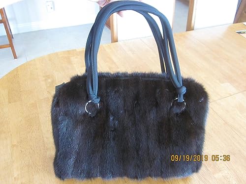 mink fur handbags