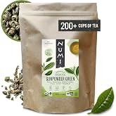 Numi Gunpowder Loose Leaf Green Tea - Organic Tea Leaves - 16 Ounces - Brews 200 Cups - Medium Caffeine Green Tea