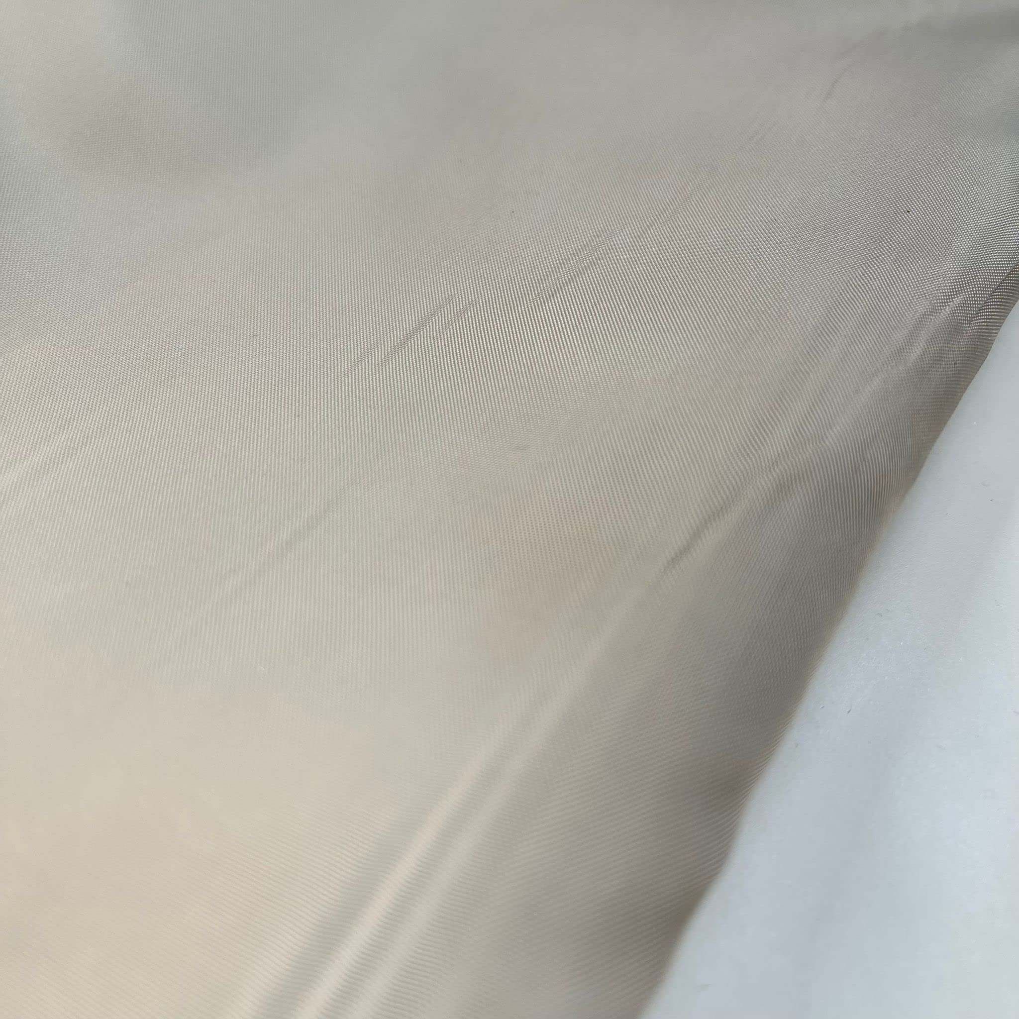 Habotai Dress Skirt Jacket Anti Static Lining Decor Fabric 150cm STH Available in 45 Colours (Silver Grey, 2 Meter)