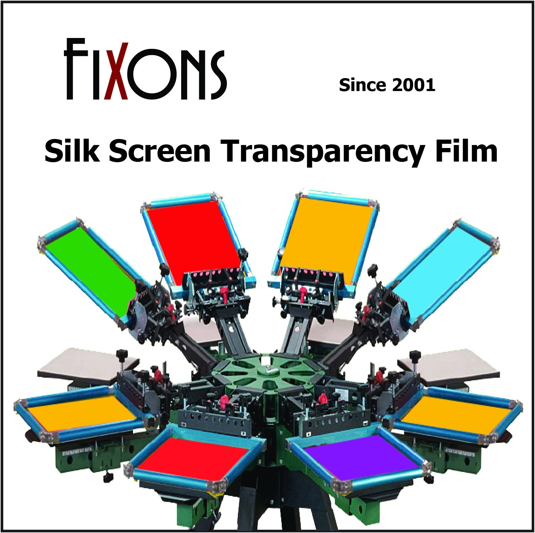 Waterproof Inkjet Screenprinting Film, Silkscreen Film 8.5 x 11 (200 Sheets)