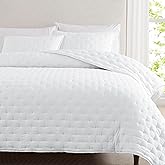 WDCOZY White Cloud Twin Size Quilt Set, Tan Lightweight Farmhouse Bedspread, Rustic Country Coverlet, Taupe Camel Soft Bedding, Thin Comforter for All Season - 2 Pieces, 68x90 inches