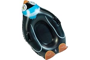 SnowCandy — Inflatable Snow Animal Sleds & Snow Tubes Collection, Durable Winter Ride-On Floats for Kids and Adults (Multiple Styles & Colors Available)