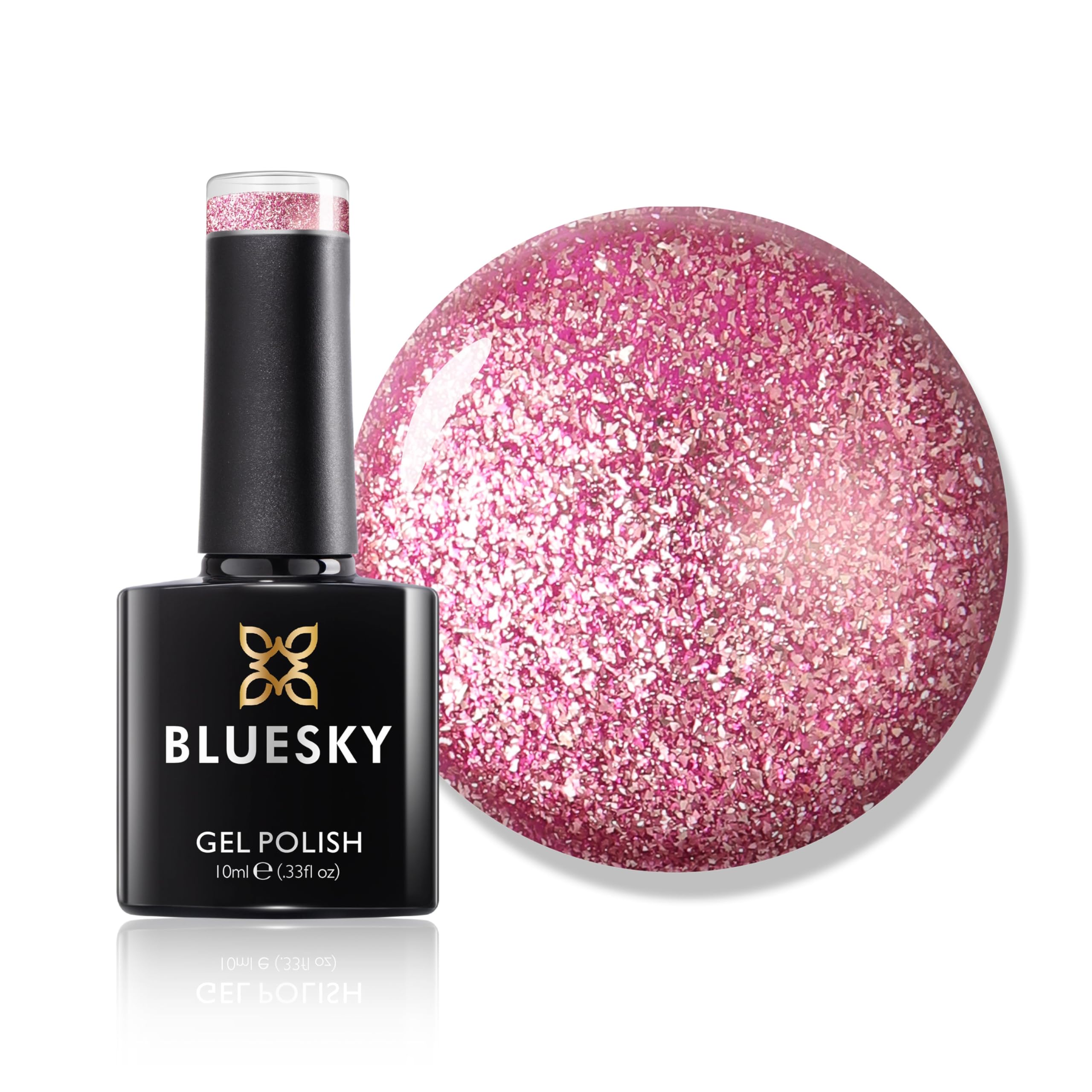 Bluesky Gel Nail Polish, Platinum 16, Jewel in The Crown, 10 ml Long Lasting, Chip Resistant, 10 ml (Requires Drying Under UV LED Lamp)