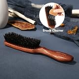 BESTOOL Boar Bristle Hair Brush for Men Women Beards Smoothing Styling view 6