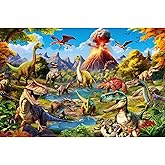 Puzzles for Kids Ages 5-8 6-8 Year Old 100 Piece Puzzles for Kids Dinosaur World Puzzle Kids Puzzles Ages 8-10 100 Piece Puzz
