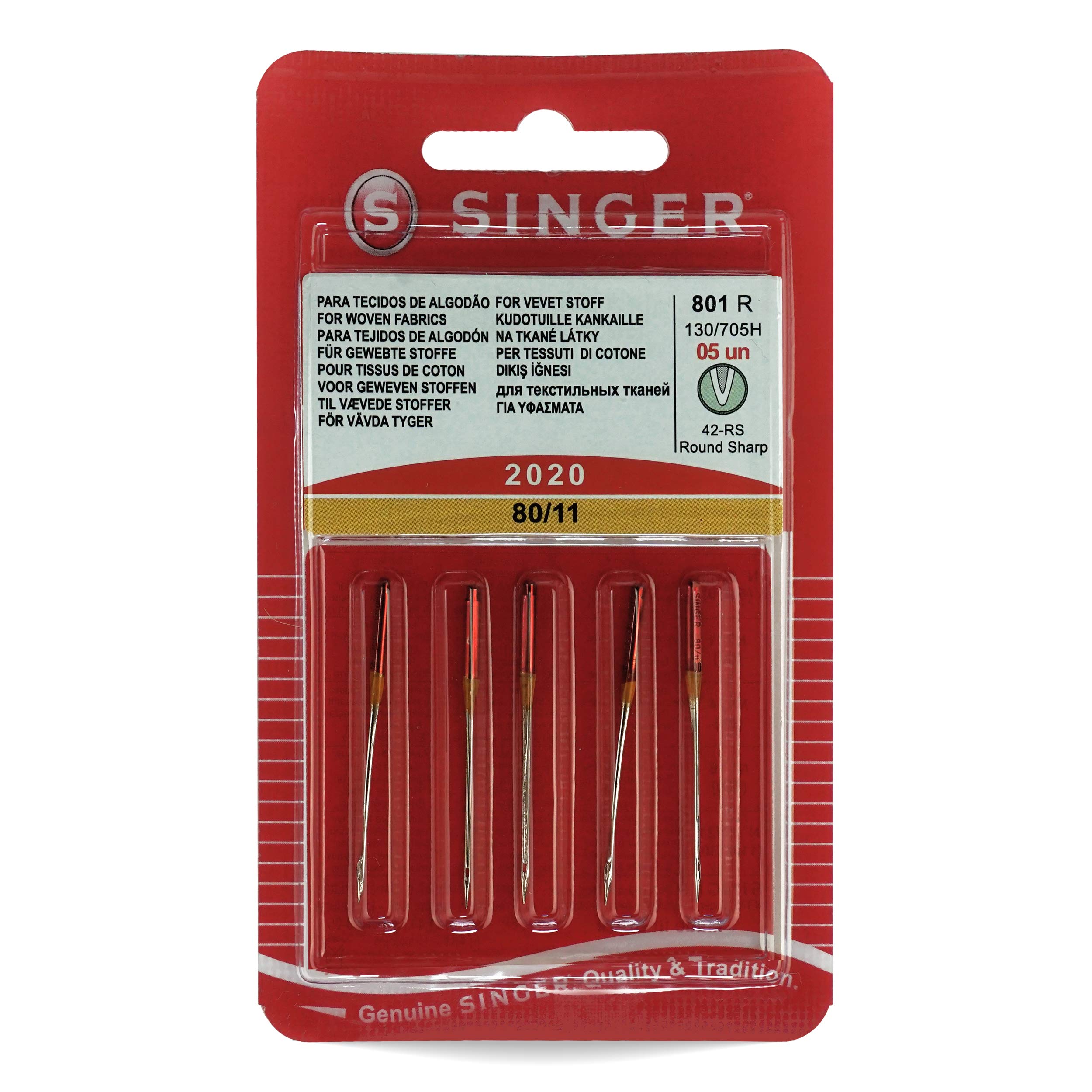 Singer Needle, metal, Silver, 7 x 0,03 x 4 cm