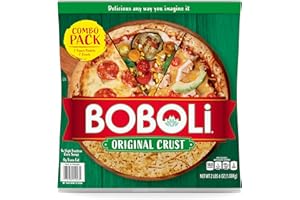 Boboli 12 Inch Twin Pack Pizza Crust, Make Pizza at Home, 2 count, 38 oz