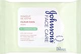 Johnsons Face Care Makeup Be Gone Wipes for Clear Skin - 6x 25 Count Packs view 1