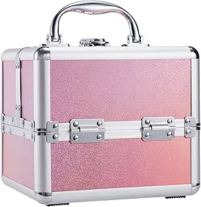 Joligrace Maletín Maquillaje Organizador Caja Neceser ...