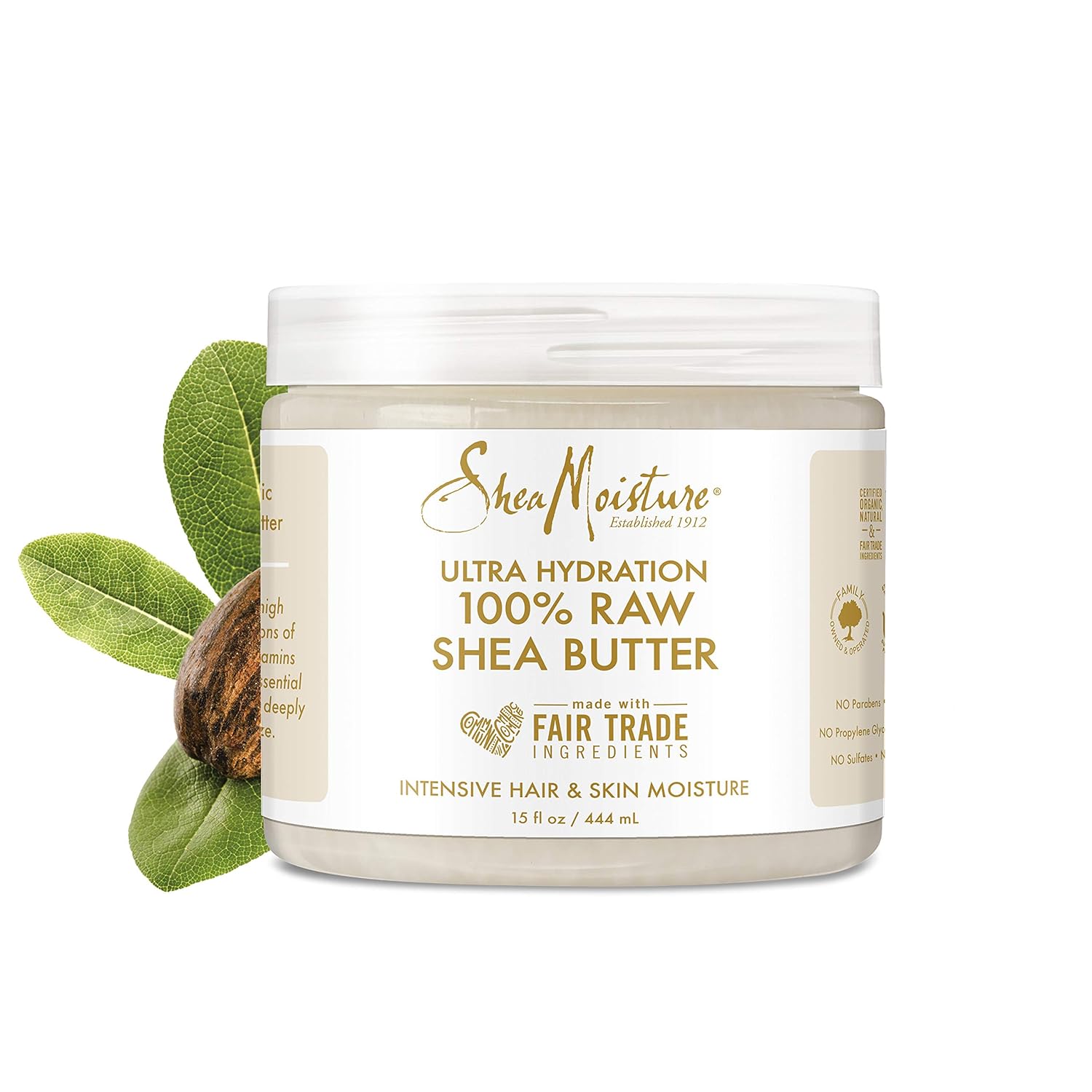 SheaMoisture All-Over Hydration Body Lotion for Dry Skin Raw Shea Butter Moisturizer 15 oz : Beauty