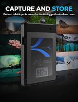 Sabrent CFexpress Type B 512GB Memory Card 1700MB/s PCIe Gen3 Rocket CFX for view 2