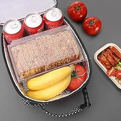 Lovoeo Lunch box Lunch bag for men women Insulated