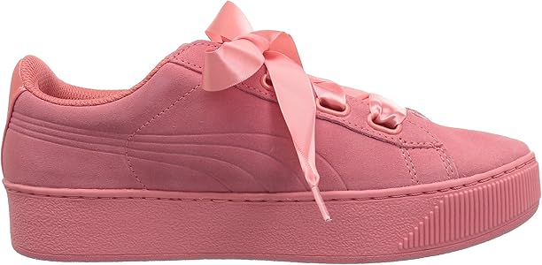 puma vikky platform ribbon pink