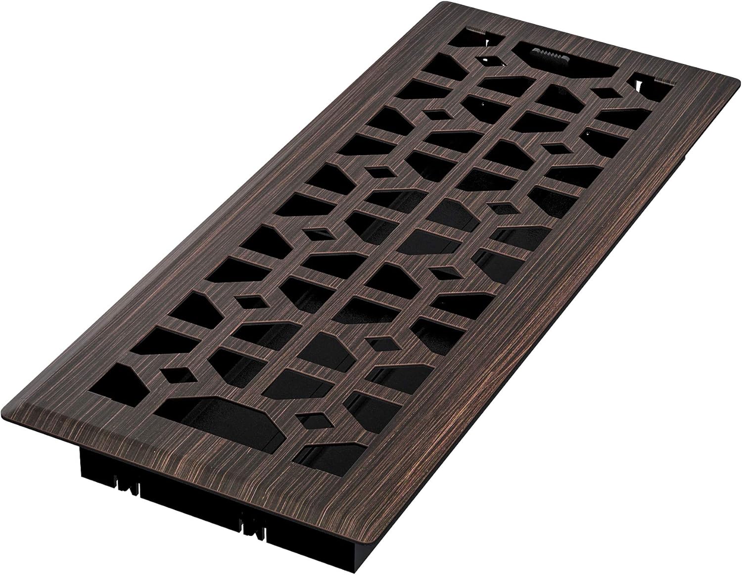 Imperial RG3399 Templar Decorative Floor Register, 4x12 Inch, Oil