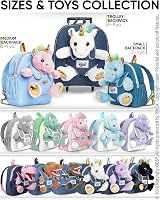 Naturally KIDS Medium Pink Unicorn Backpack for Girls 5-7 Years view 8