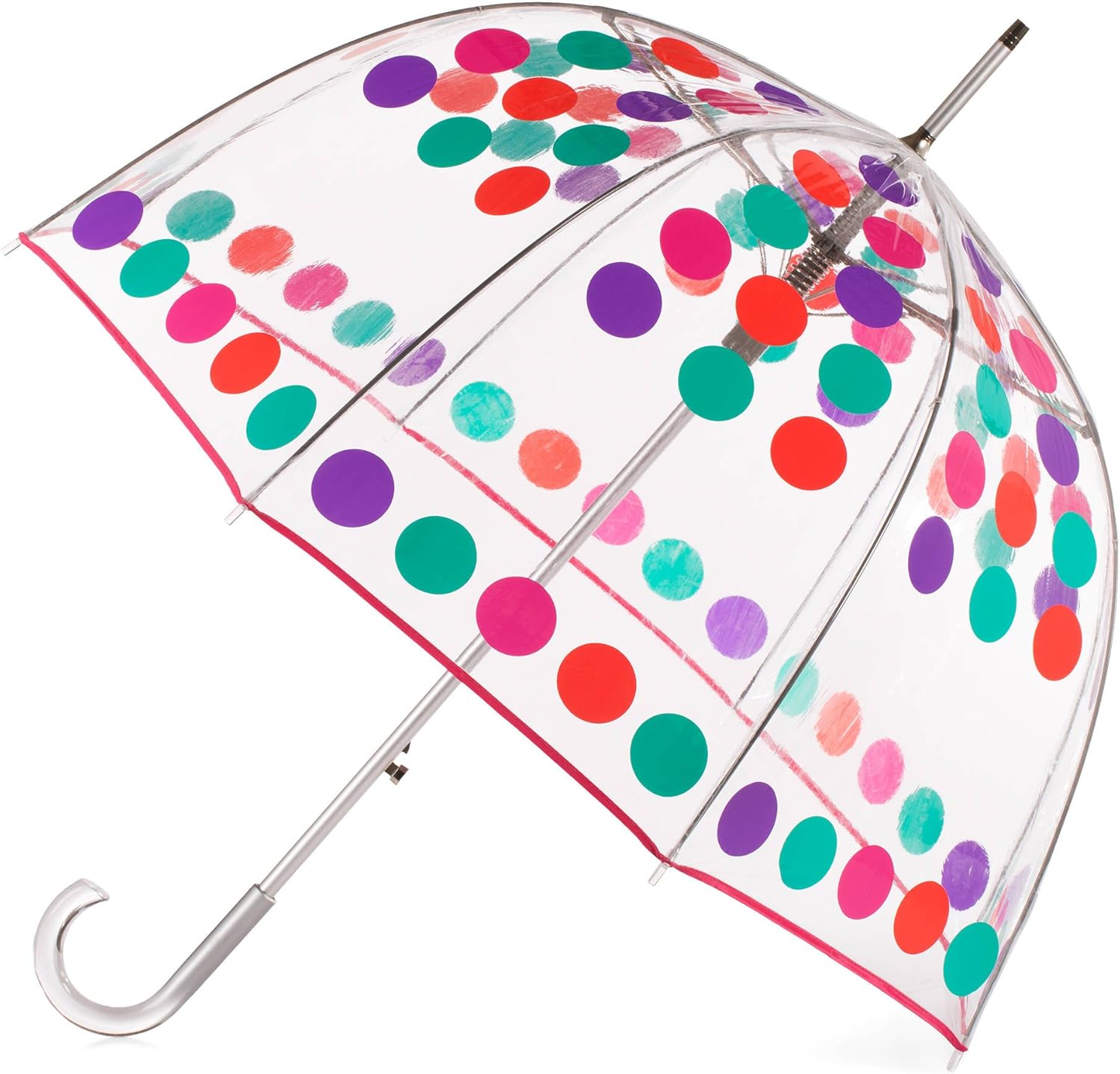 Totes Women's Automatic Open Bubble Umbrella (One Size, Big