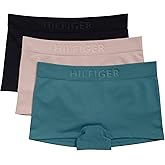 Tommy Hilfiger womens Seamless Boyshort Underwear With Debossed Logo 3-pack