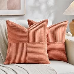 Fancy Homi 2 Packs Coral Euro Decorative Throw