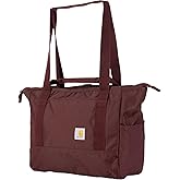 Carhartt Horizontal Zip Classic Laptop Tote Bag, Durable Water Repellent Material W/ 17" Tablet Sleeve