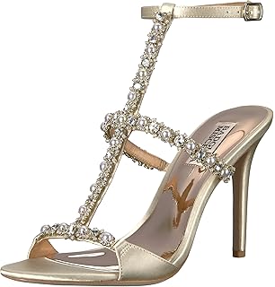 badgley mischka faye ankle strap sandal