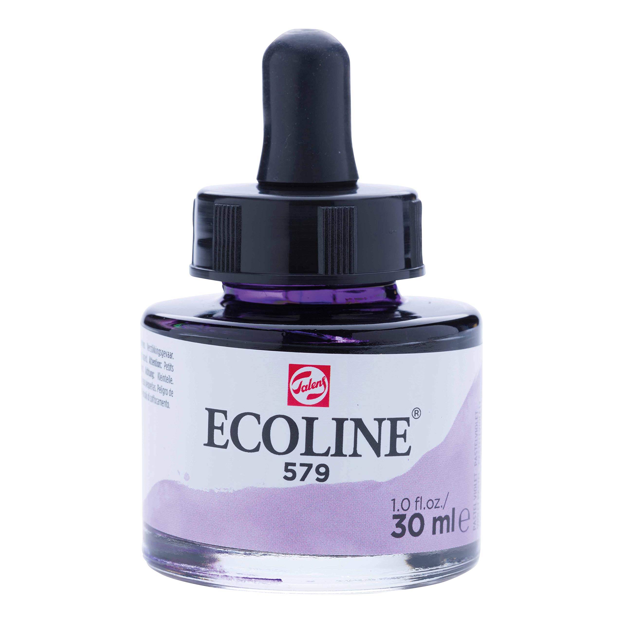ECOLINE - PAINTING & DRAWING LIQUID WATERCOLOUR INK - PASTEL VIOLET 30ml