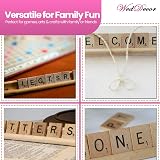 WedDecor Wooden Letter Tile Racks Replacement Board Game Spell Word Game Craft view 9