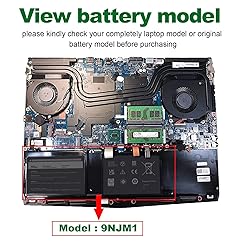 9NJM1 Laptop Battery for Dell Alienware 15 R3 R4 17