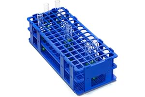 SP SCIENCEWARE SP Bel-Art No-Wire Test Tube Rack; For 10-13mm Tubes, 90 Places, Blue (F18747-0000)